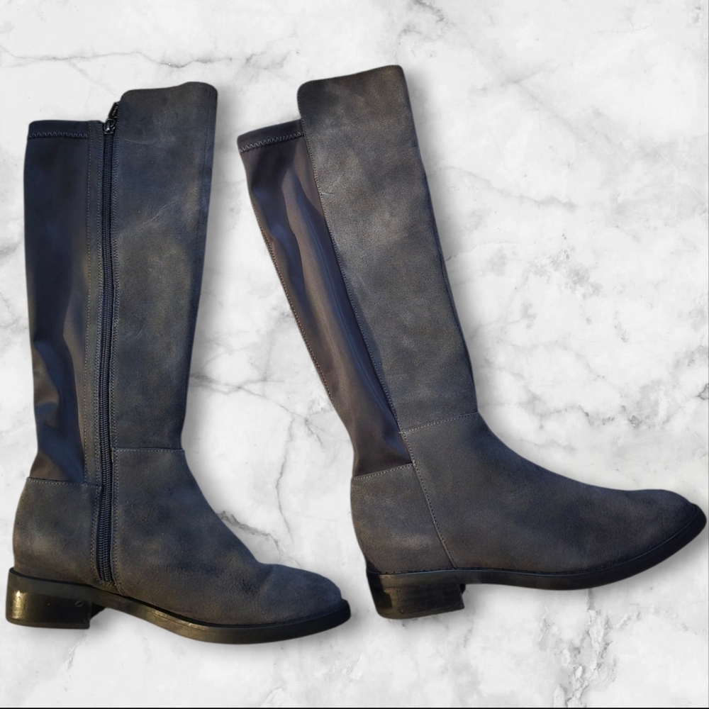 Blondo Over the Knee Boots in Grey Women's Size 8.5 8-1/2